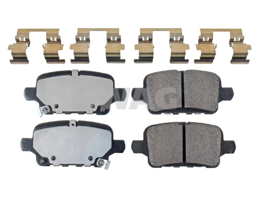 Brake Pad Set, disc brake - 33 10 7489 SWAG